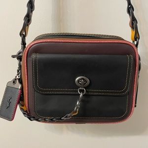 Coach 1941 Turnlock Dylan Crossbody in Coach Link Glovetanned Leather